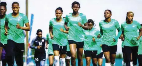  ??  ?? Super Falcons are back in camp in Austria training ahead of the six-nation Aisha Buhari Invitation­al Tournament scheduled for September in Lagos