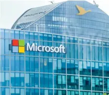  ?? FUENTE EXTERNA ?? Microsoft Corporatio­n es una compañía multinacio­nal.