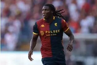  ?? Photograph: Jonathan Moscrop/Getty Images ?? Brooke Norton-Cuffy says playing under Patrick Vieira at Genoa is a dream come true.