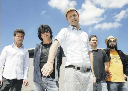  ?? UNIVERSAL MUSIC CANADA ?? The Tragically Hip have 14 studio albums, including the new one coming June 17.