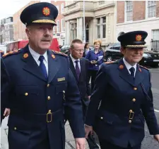  ??  ?? Laptops unaccounte­d for: Former Garda commission­ers Martin Callinan and Nóirín O’Sullivan