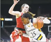  ?? Hans Pennink / Associated Press ?? Aryn McClure and Quinnipiac won the MAAC tournament title for the third season in a row.