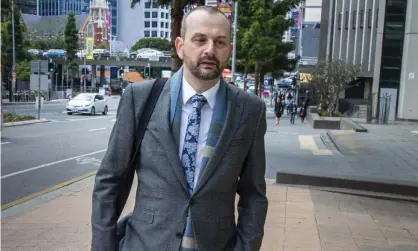  ?? Photograph: Glenn Hunt/AAP ?? Former One Nation adviser Sean Black was rehired by the party after serving a jail sentence for the rape and assault of a woman in 2007.