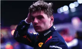  ?? Photograph: Mario Renzi/Formula 1/Getty Images ?? Max Verstappen says it is very important to him that Helmut Marko stays with Red Bull.