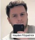  ??  ?? Hayden Fitzpatric­k