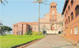  ?? All pictures: BRIDGET & TREVOR SLOGROVE ?? AN UNDATED picture of part of St Elmo’s church and convent taken from the Facebook page of St Elmo’s School, Umzumbe, KwaZulu-Natal. |