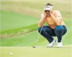  ??  ?? Crushing end: Ian Poulter’s terrific Match Play run was halted by Kevin Kisner, of the US