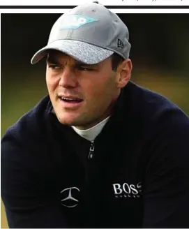  ??  ?? Stunned: Kaymer was well off the pace at Carnoustie yesterday