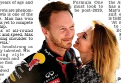  ?? GETTY IMAGES ?? Spice of life: Horner and pop star wife Geri