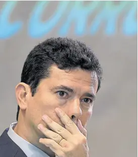  ?? Archivo ?? El exjuez Moro buscará una banca en el Congreso