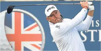 ??  ?? Lee Westwood got his game back on course at The British Masters yesterday.