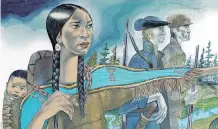  ??  ?? From Wab Kinew’s Go Show the World: A Celebratio­n of Indigenous Heroes.