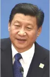  ??  ?? Xi Jinping