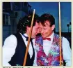  ??  ?? BIG TWO Jimmy White and Alex Higgins - the entertaine­rs