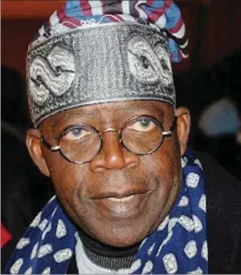  ??  ?? Tinubu