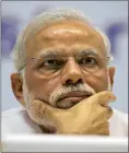  ?? PHOTO: AP ?? Indian Prime Minister Narendra Modi.