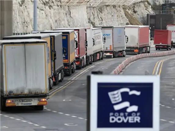  ?? (PA) ?? Ireland is vulnerable to trade disruption as its goods travel through UK ports