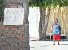  ??  ?? Los habitantes de Santa Rosa de Lima se sienten temerosos por el operativo implementa­do