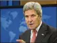  ?? ASSOCIATED PRESS ?? Former Secretary of
State John Kerry has been promoting the agreement.