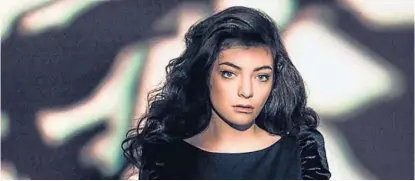  ??  ?? Madura. Lorde entró al mundo adulto con otro disco excepciona­l.