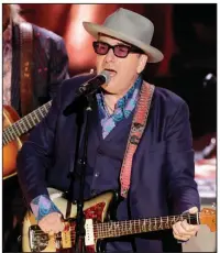  ?? (AP) ?? Elvis Costello performed at the Americana Music Awards in 2019.