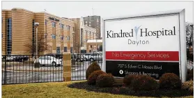  ?? PHOTOS BY TY GREENLEES / STAFF ?? TheOneFift­een opioid rehab campus to be created in Daytonwill lease 22,000 square feet of space in Kindred Hospital.