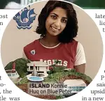  ?? ?? ISLAND Konnie Huq on Blue Peter