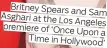  ?? ?? Britney Spears and Sam Asghari at the Los Angeles premiere of ‘Once Upon a Time in Hollywood’