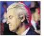  ?? (Photo AFP) ?? Ce scrutin marquera-t-il une poussée du parti ani-islam de Geert Wilders ?