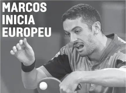  ?? ?? Marcos Freitas e a seleção nacional iniciam hoje a caminhada no Europeu de Equipas.