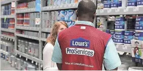  ?? LOWE’S ?? Lowe’s says the paint thinners will be off shelves by the end of the year.