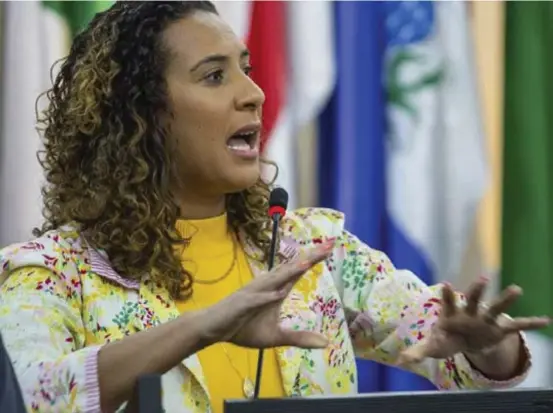  ?? ?? Anielle Franco, ministra da Igualdade Racial do Brasil