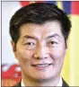  ??  ?? Lobsang Sangay