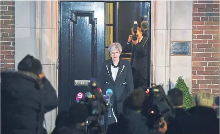  ?? Picture: Getty. ?? Mrs May has not publicly commented on the result of the Irish vote but No 10 is understood to believe that any reform “is an issue for Northern Ireland”.