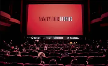  ??  ?? IL NOSTRO FESTIVAL
Sabato 23 e domenica 24 novembre al cinema The Space Odeon di Milano si è svolta la seconda edizione del Vanity Fair Stories. Un successo: 21 mila presenze e +76% delle visualizza­zioni in live streaming.