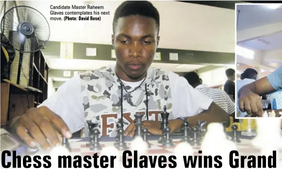 National chess players Raehanna Brown and Gabriella Watson need