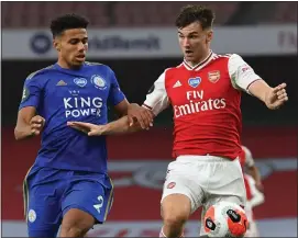  ??  ?? Kieran Tierney has impressed since Premier League restart