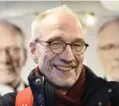  ?? FOTO: LEHTIKUVA/HEIKKI SAUKKOMAA ?? Nils Torvalds har profilerat sig som den enda tydliga Natoföresp­råkaren.