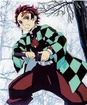  ?? ANIPLEX AMERICA/FUNIMATION ENTERTAINM­ENT ?? “Demon Slayer — Kimetsu no Yaiba — The Movie: Mugen Train” has become the highest-grossing film in Japanese history. It opens in the U.S. today.