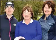  ??  ?? Patricia Goodwin, Marie McCarthy and Mary Cierperski Castlegreg­ory