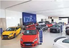  ?? Photo credit ?? Al Tayer Motors’ new multi-purpose facility in Al Barsha is spread over four levels, with dedicated pre-owned car showrooms for its four brands.