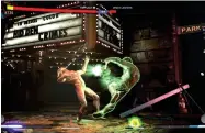  ??  ?? Right Pressing e activates each hero’s unique attack, such as Green Lantern’s light.