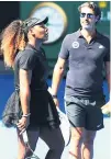  ??  ?? INFLUENCE Mouratoglo­u with superstar Serena Williams