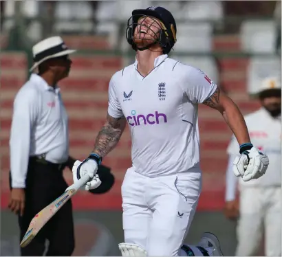  ?? ?? Captain Ben Stokes is enjoying the positive atmosphere emanating from the England camp of late