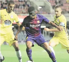  ??  ?? FIGURA. El Choco Lozano tiene una oportunida­d de brillar frente al Osasuna, líder de la segunda división.