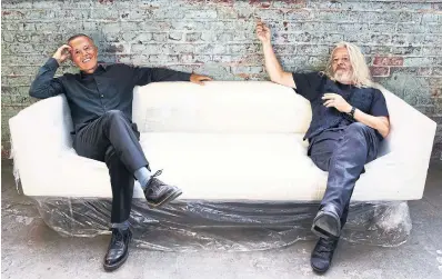  ?? FRANK OCKENFELS ?? Curt Smith and Roland Orzabal, the duo known as Tears For Fears, have released “The Tipping Point,” their first album in 17 years.