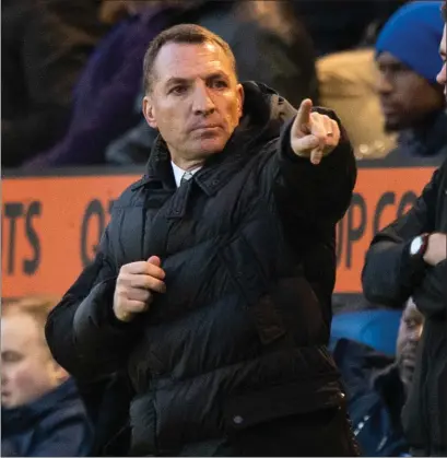  ??  ?? Celtic manager Brendan Rodgers issued a warning to Scottish football yesterday as he backed Steve Clarke