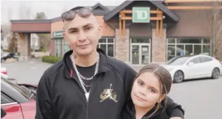  ?? Photo by Heiltsuk Tribal Council. ?? Sharif Mohammed Bhamji (with daughter Jasminah) filed a human-rights complaint after a TD Bank staff member refused to accept his Indian status card as ID.