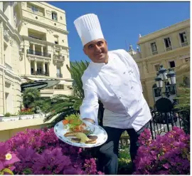  ?? (Photo archives Nice-Matin) ?? Le cuisinier, qui avait  ans, a dirigé les cuisines de l’Hôtel de Paris de  à .