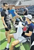  ??  ?? Spolu za tituly Tomáš Berdych začal spolupraco­vat s Vítem Schlesinge­rem i proto, že nevzdává snahu vyhrát grandslam.